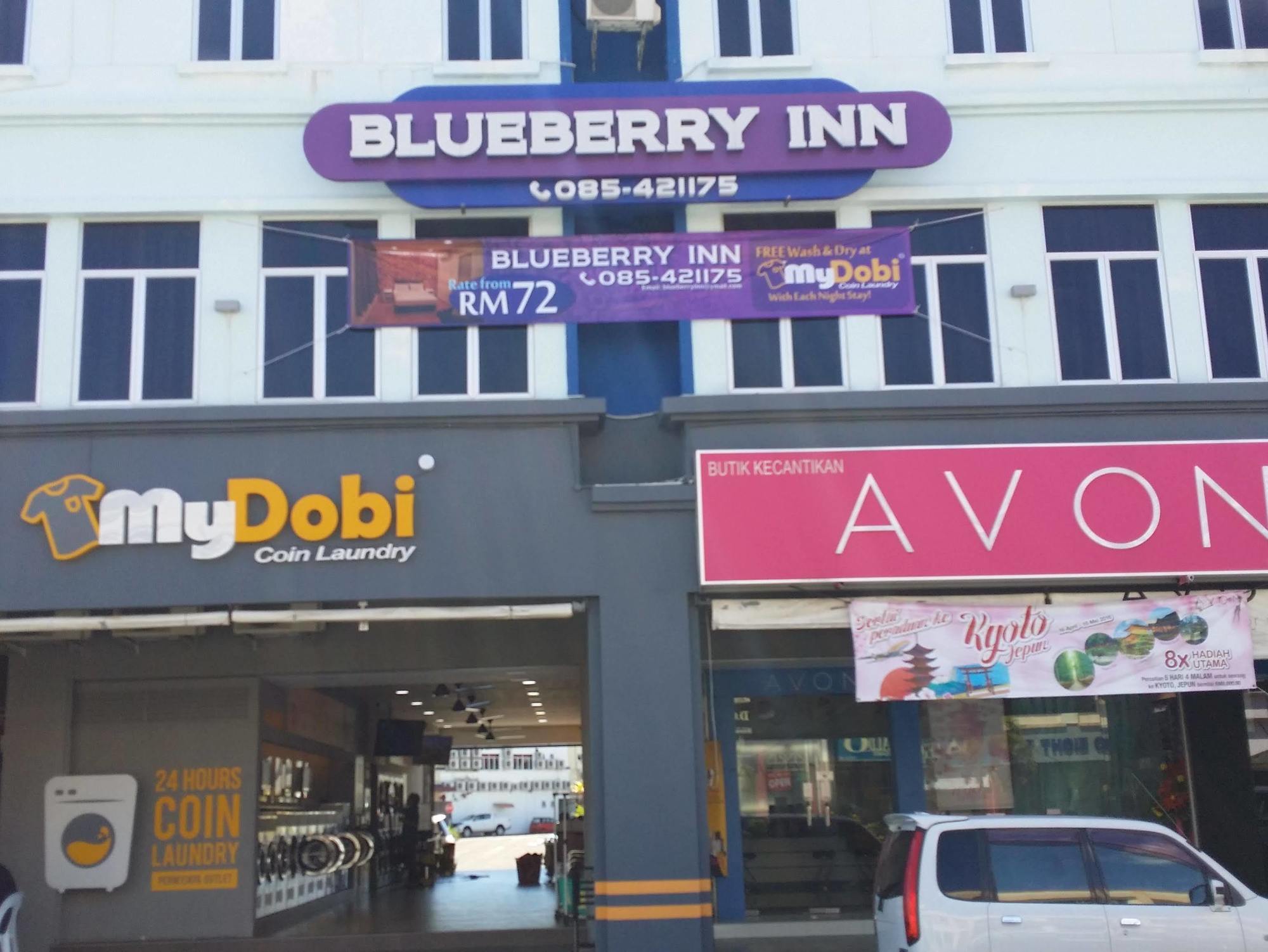 Blueberry Inn Miri Exterior foto